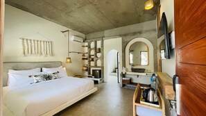 Literie de qualité supérieure, minibar, fer et planche à repasser