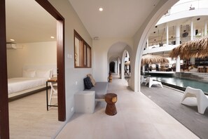 View from room - El Tropico Boutique Hotel (Kuta)