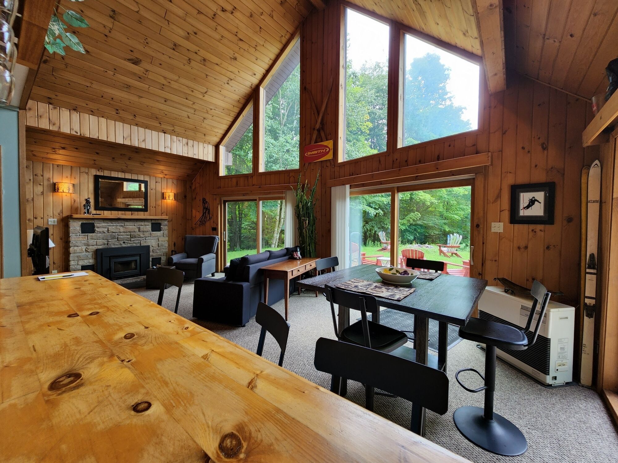 Cozy AFrame Cabin w/ Hot Tub overlooking Titus Mtn