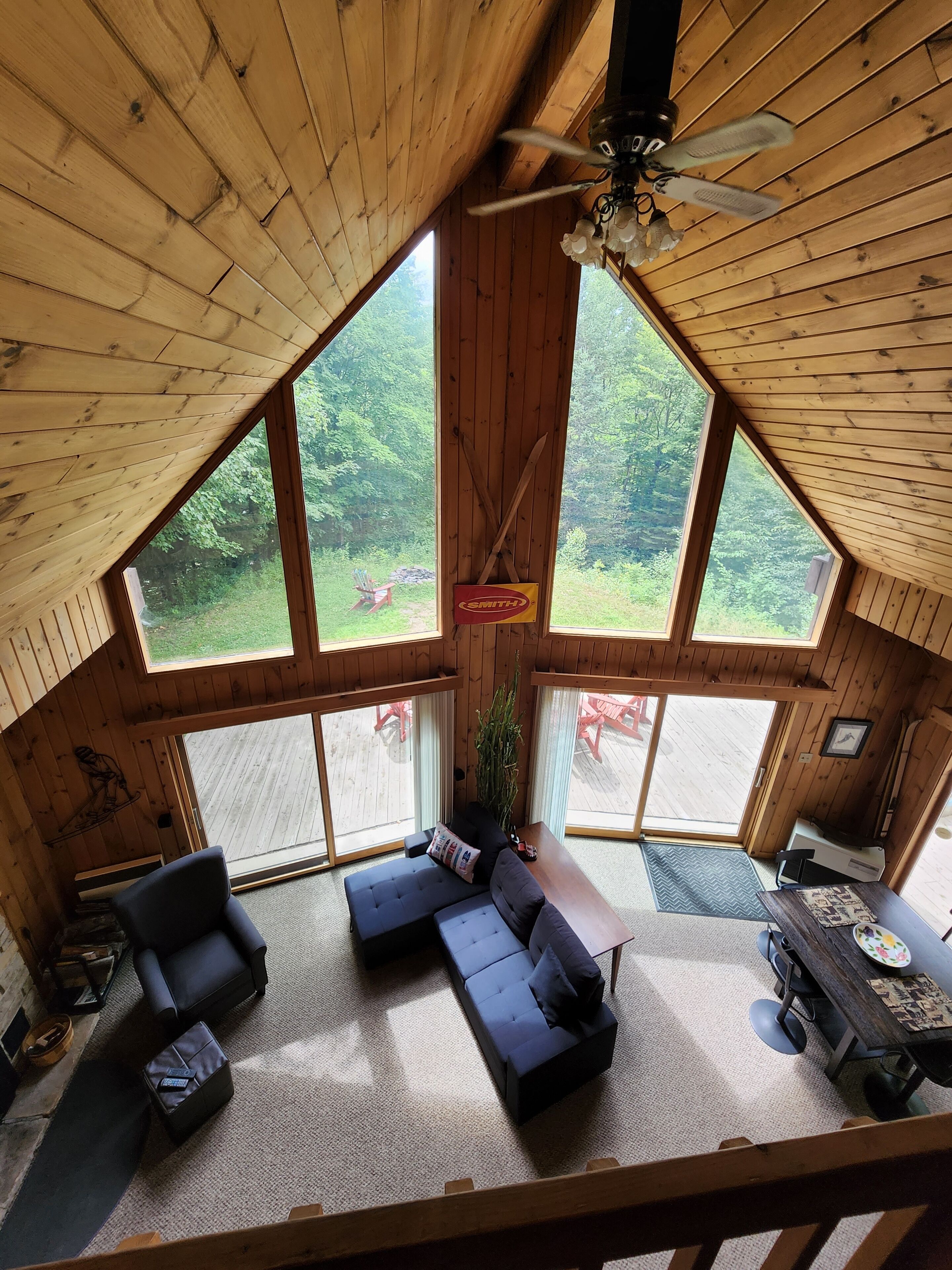 Cozy AFrame Cabin w/ Hot Tub overlooking Titus Mtn