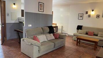 Smart-tv en een open haard