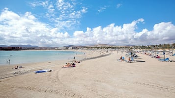 Vlak bij het strand