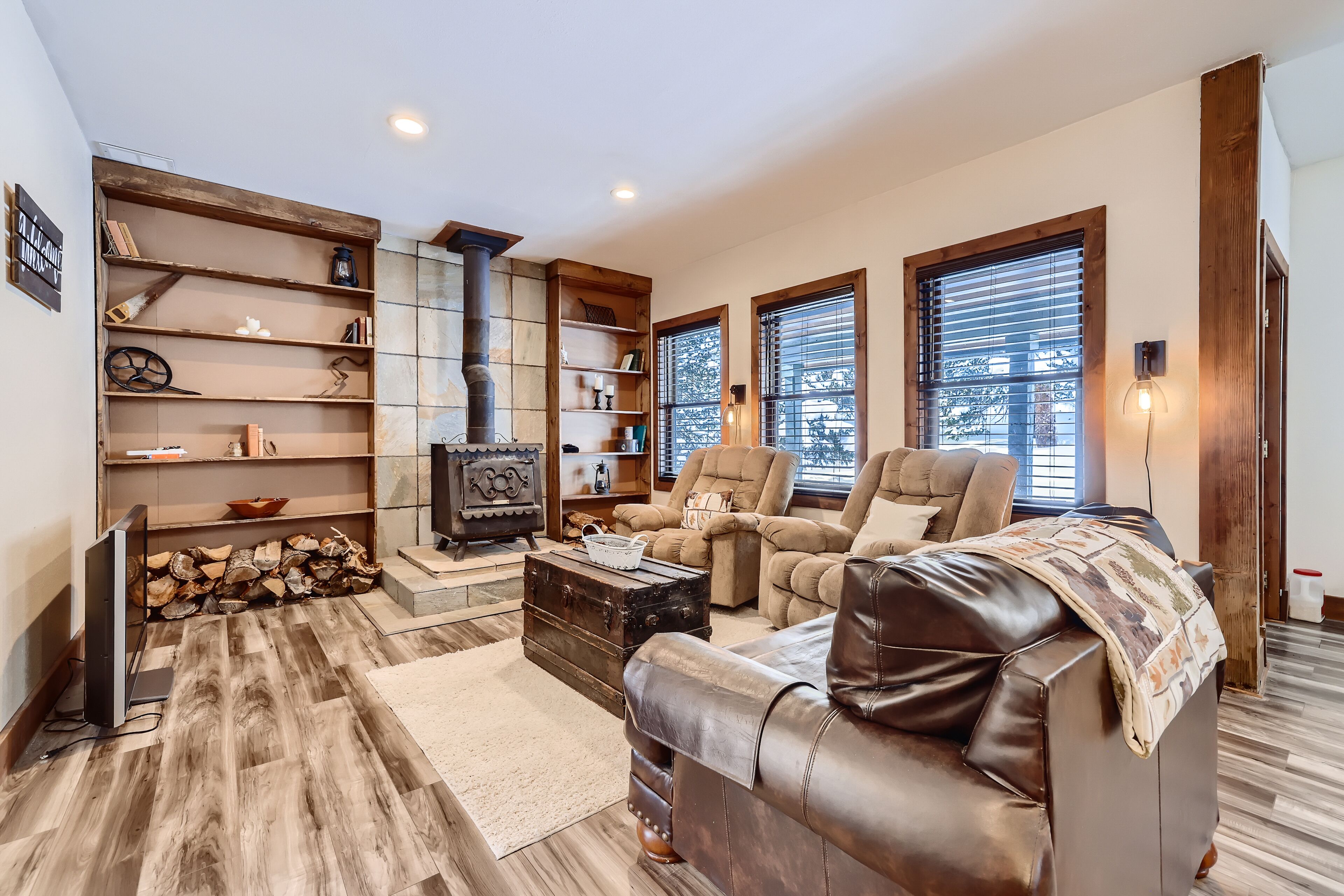 Beautifully updated home with fireplaces & washer/dryer - dog-friendly