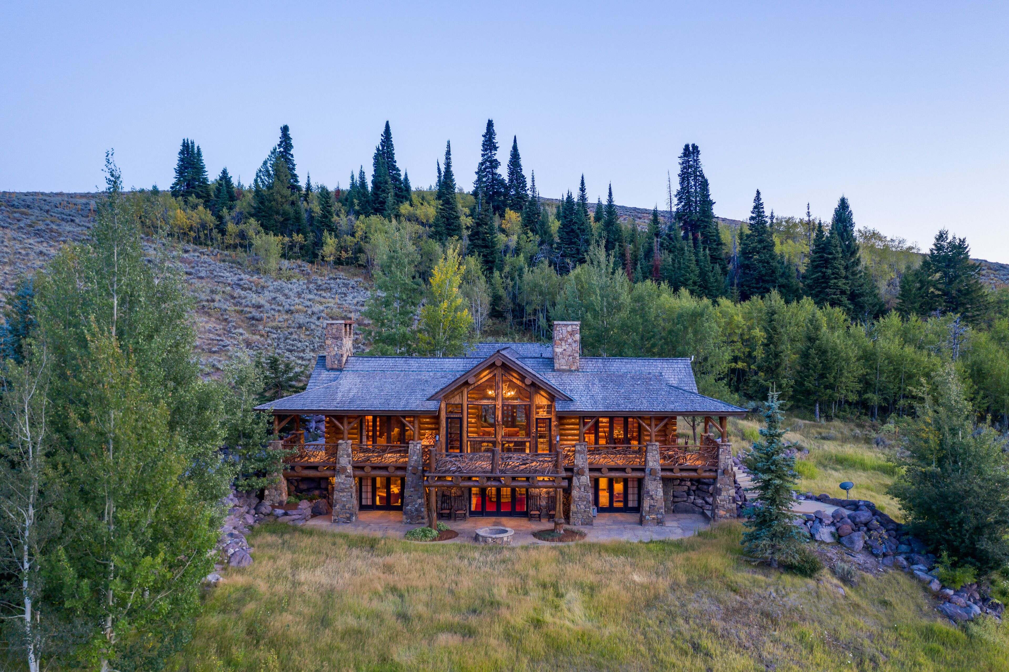 Rare Teton Range Views on 118 Private Acres | Abode at Teton Glory