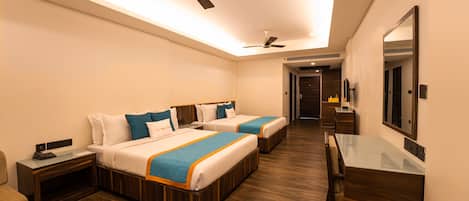 Connect Family | Peralatan tempat tidur premium, bar mini, Wi-fi percuma, cadar katil