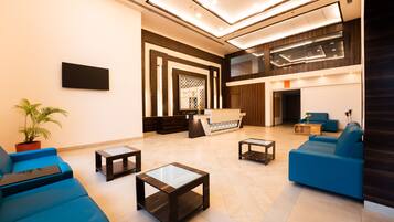 Sala de estar en el lobby