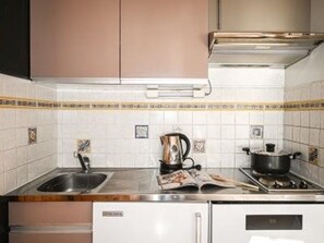 Microwave, dishwasher, coffee/tea maker, toaster