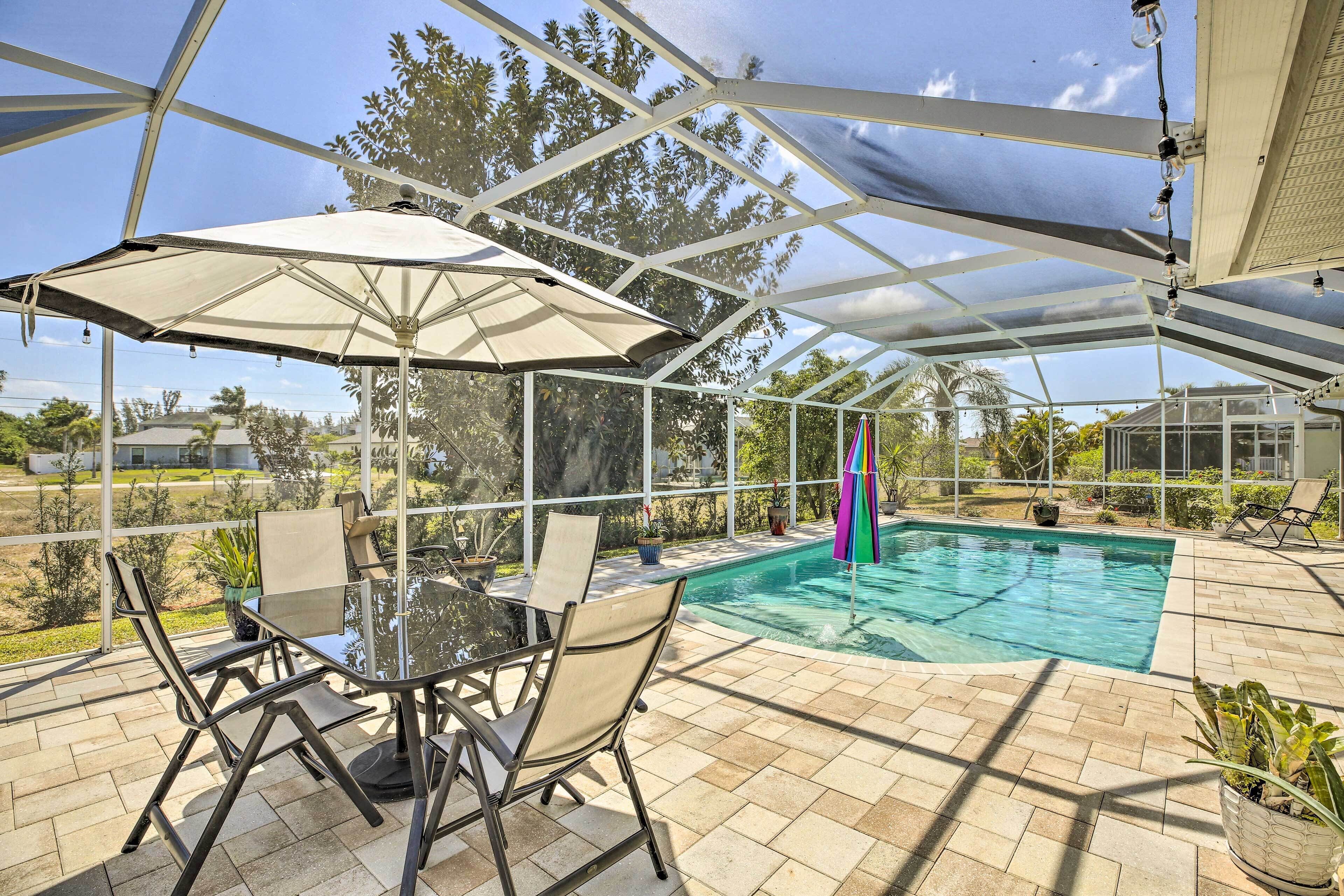 Stunning Cape Coral Getaway w/ Lanai & Heated Pool