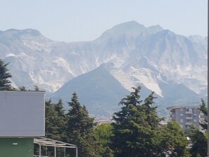 Blick von der Unterkunft