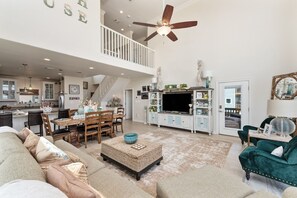 Hus - 4 soveværelser | Opholdsområde | Smart-tv, streamingtjenester