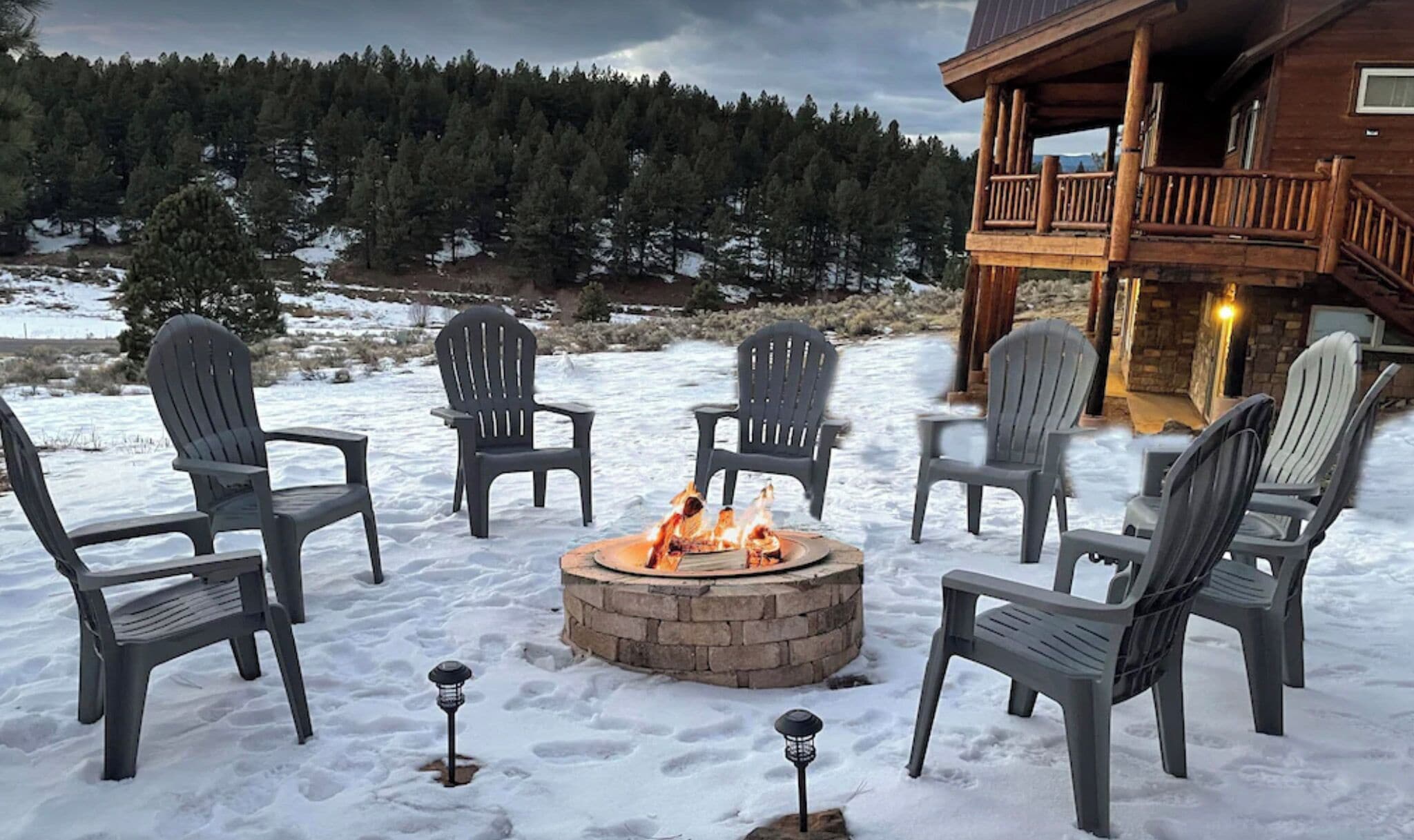 Overnatningsstedets område