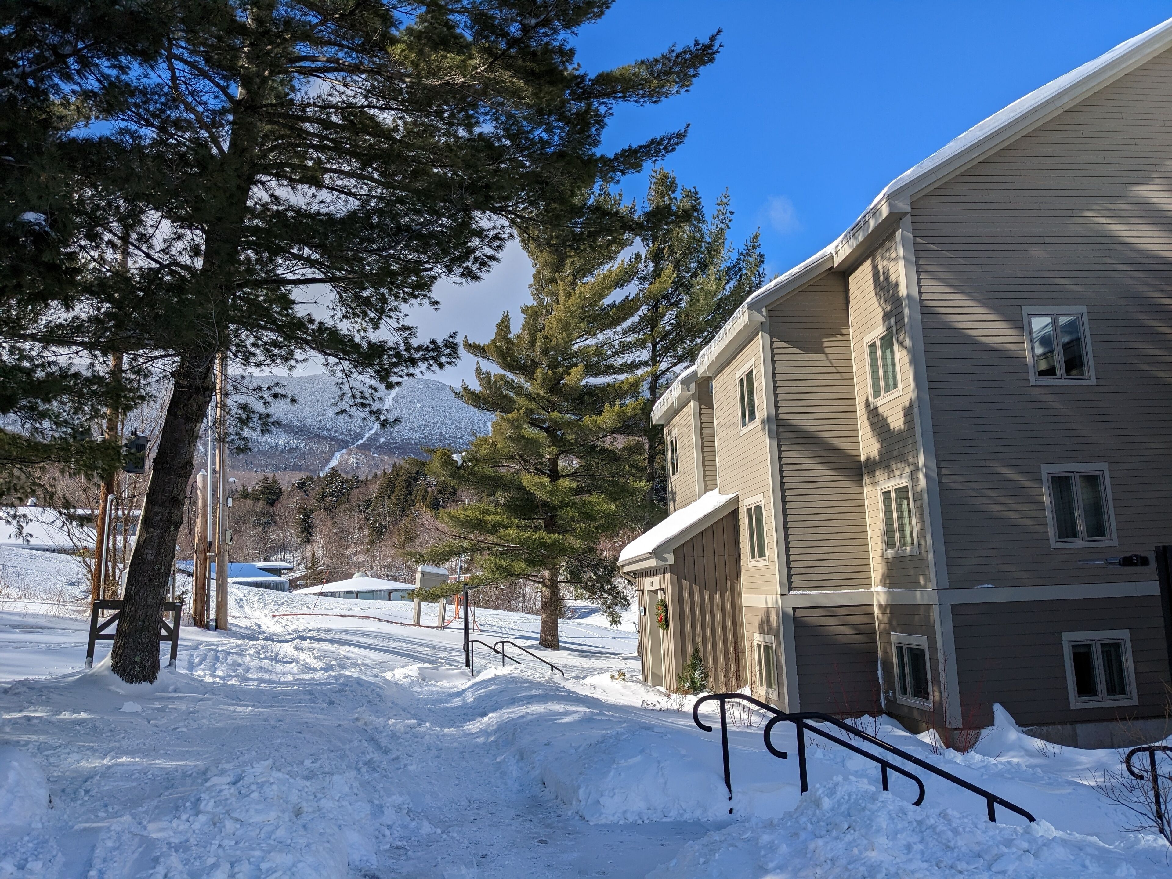 Ski on-ski off.  So convenient!