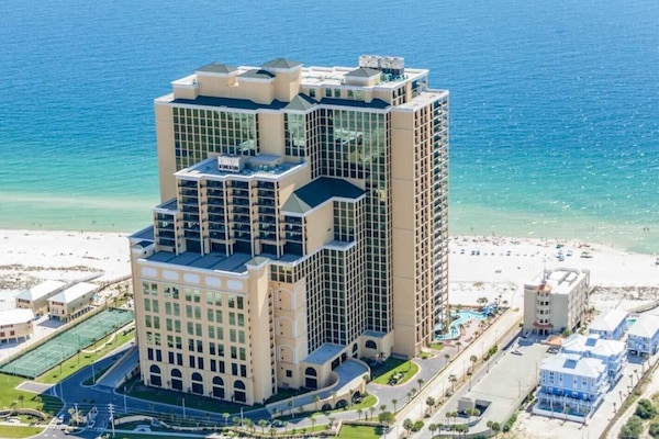 The Oasis at Orange Beach aerial view.
