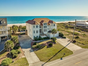 Exterior - Coppertop | Oceanfront, Private Pool + Hot Tub (North Topsail Beach)