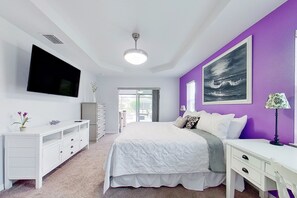 4 chambres, fer et planche à repasser, accès à Internet, literie fournie