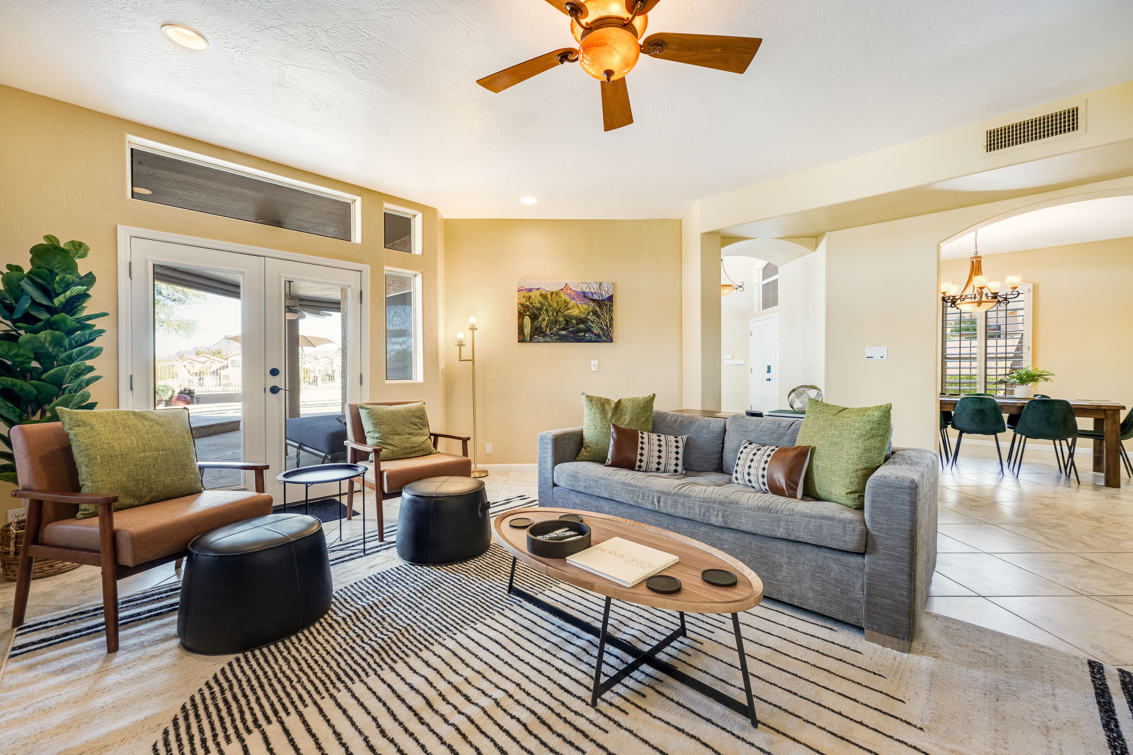 Golf Course Home with Private Pool & Spa, Backyard Putting Green, & Fast WiFi