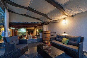 Overnatningsstedets område