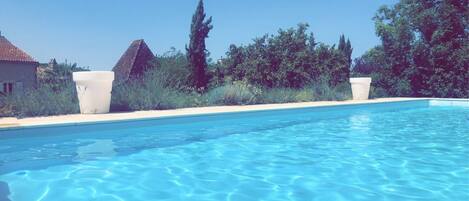 Uppvärmd pool