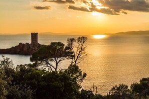 Beach nearby - Mobilhome sea view Mediterranean Sea france airco (Saint-Raphaël)