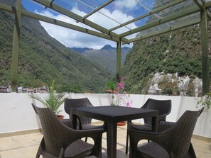 Terrace/patio - HOTEL TERRAZA DE LUNA (Machu Picchu)