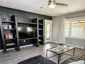 Smart-tv och böcker