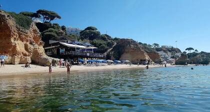 Charming Sea View Flat w/Pool, 20 meters from the Beach