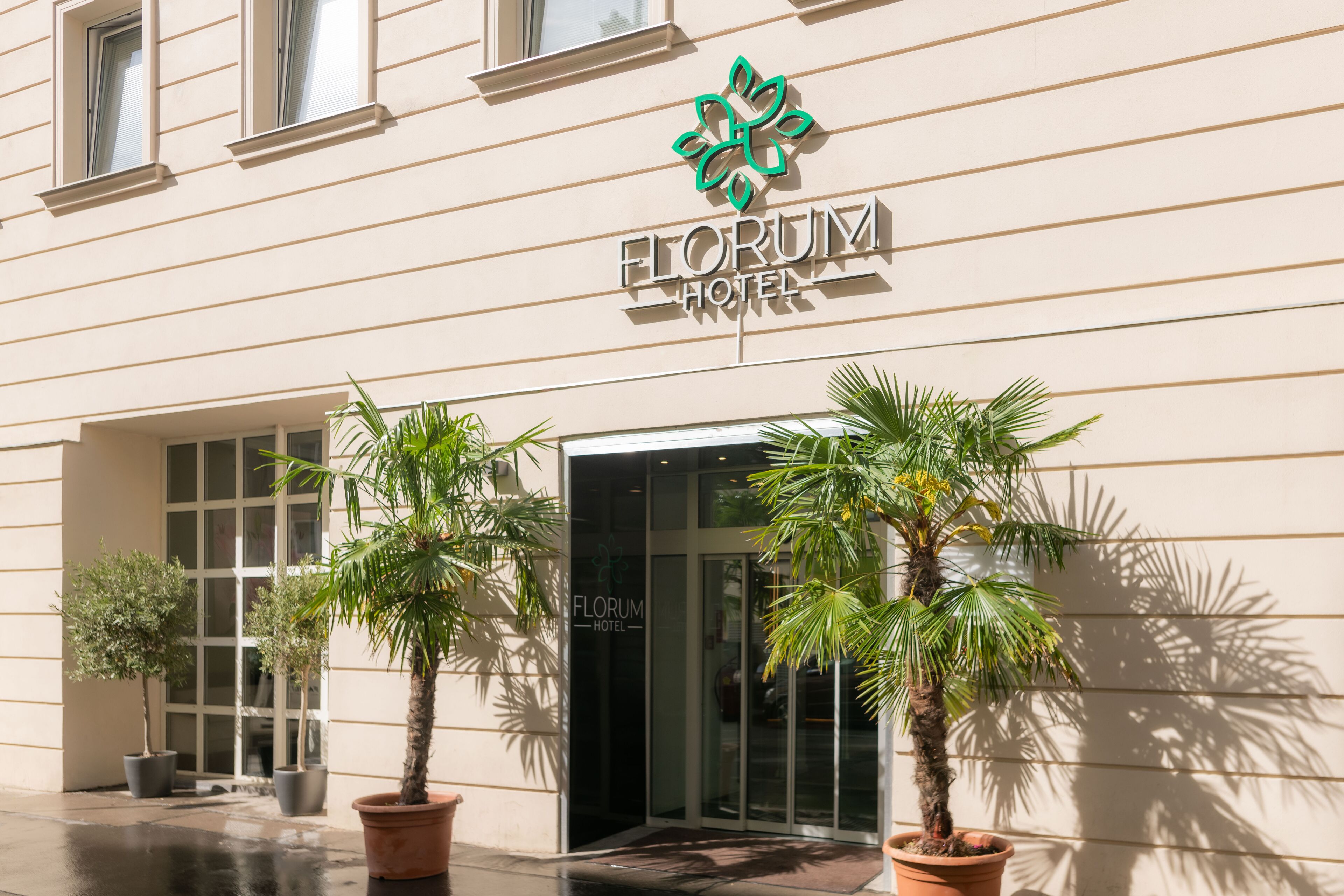 Fassade der Unterkunft