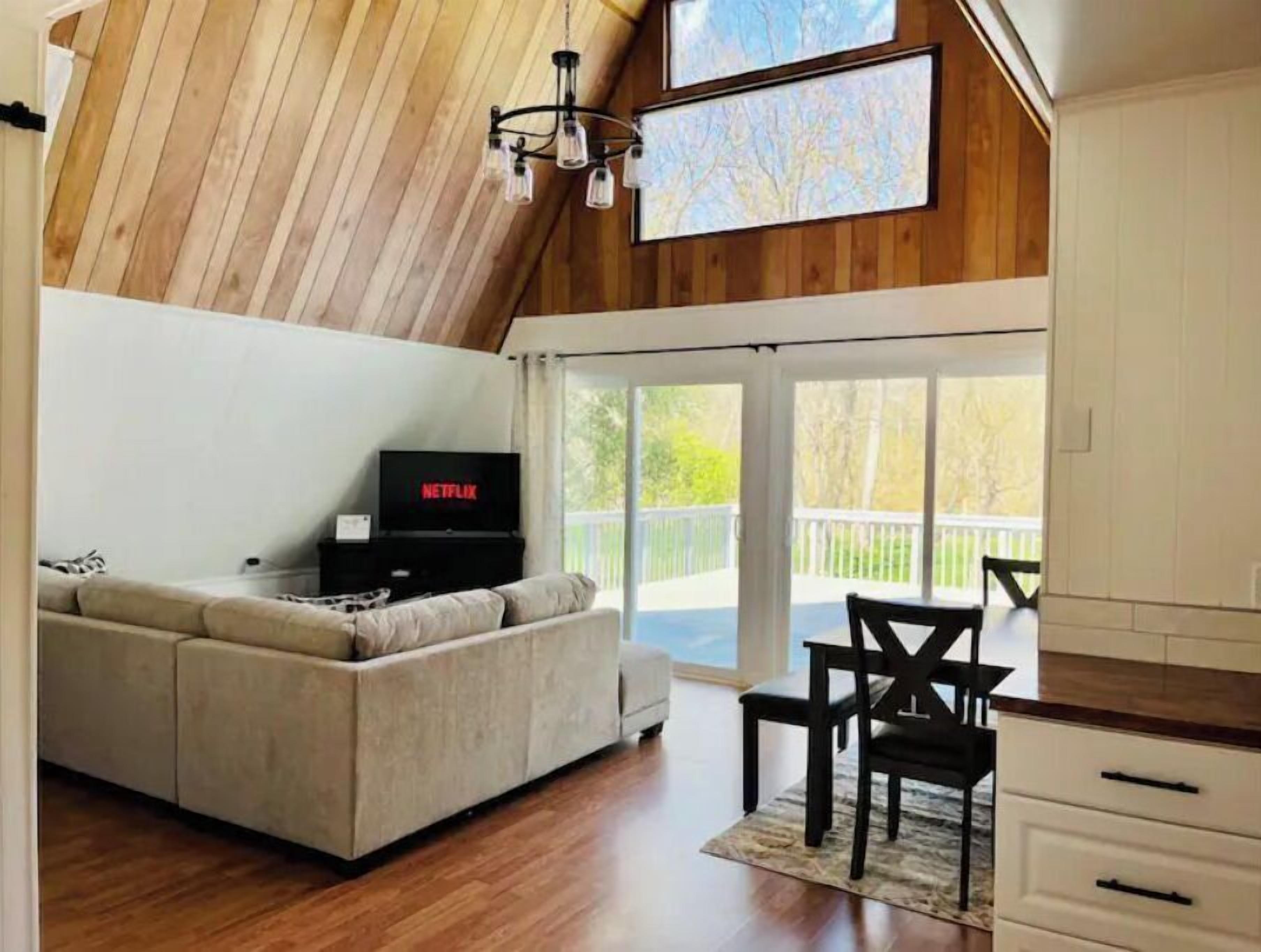 TV connectée, cheminée