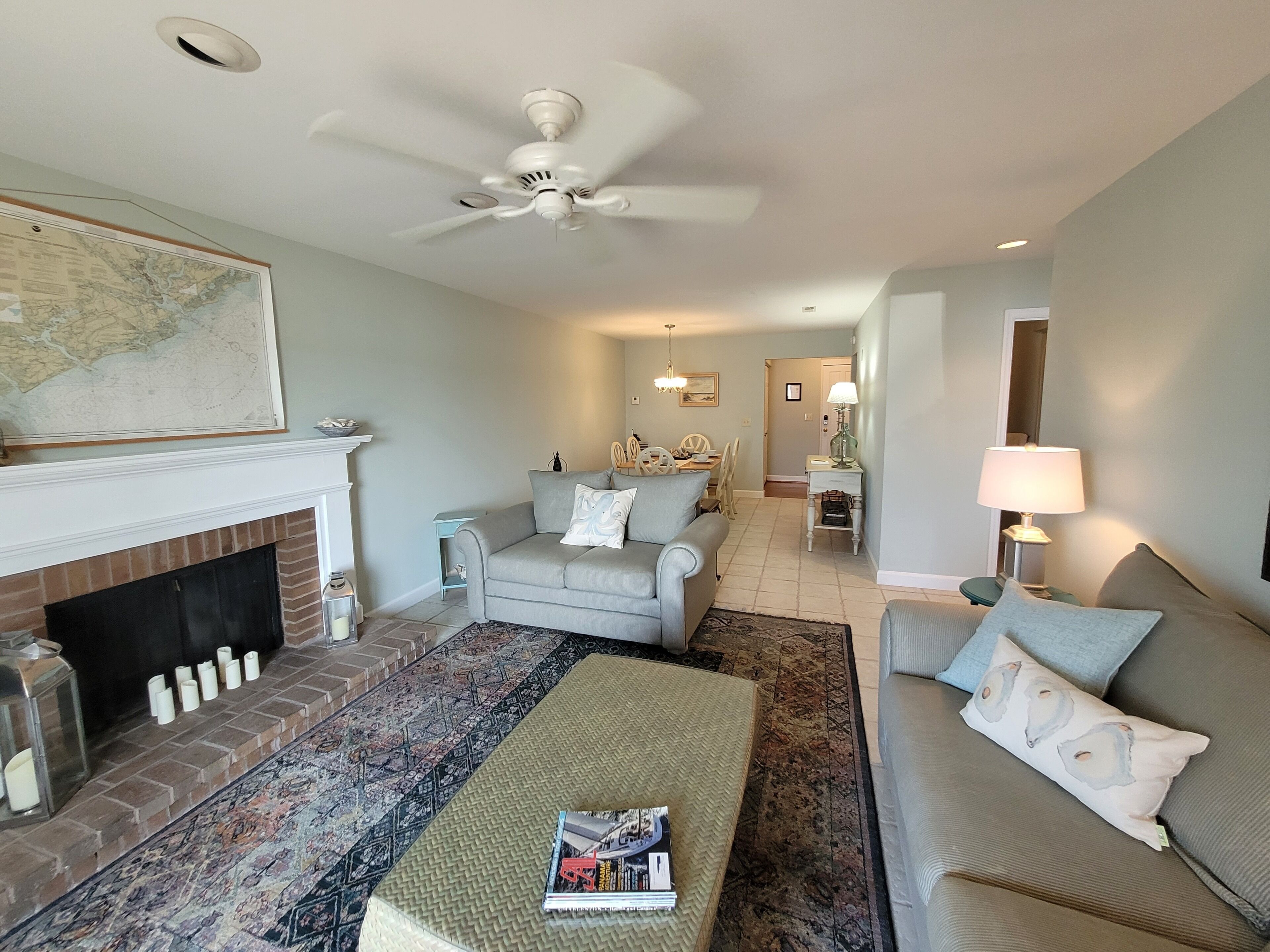 5 star rated Boutique Villa for 4 guests at Bohicket Marina with beach access!