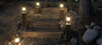 Quiet suite near beach.. Serene setting with patios and space to BBQ