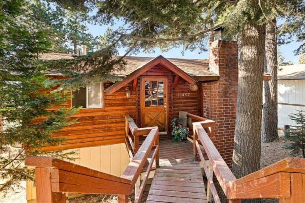 Cozy cabin in the wood