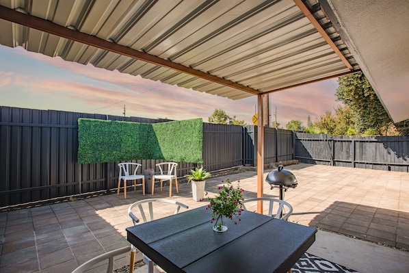 Outdoor dining