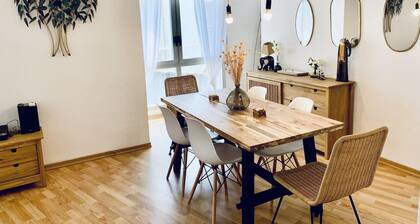 Mediterranean apartment centrally located 500m beach