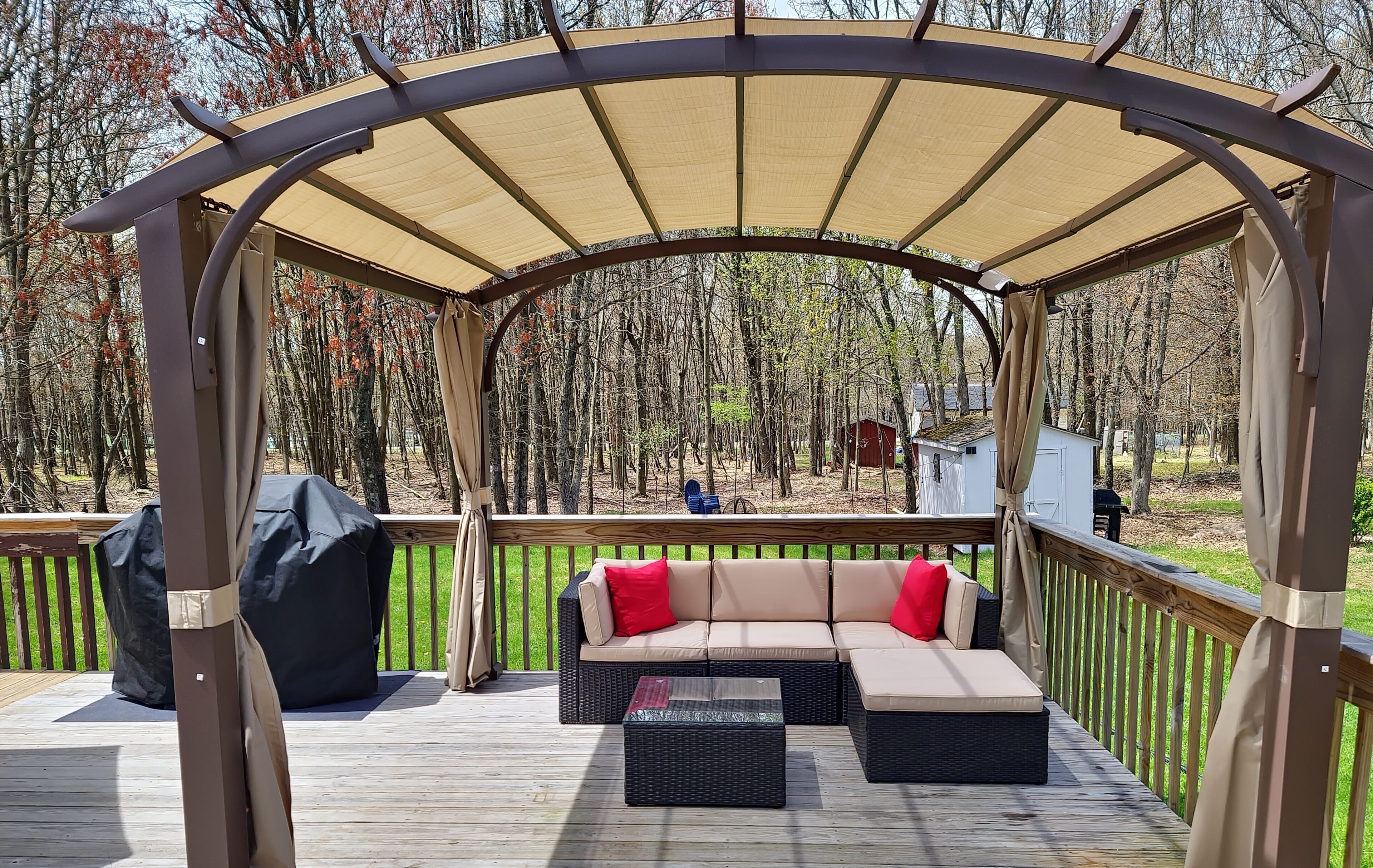 Enceinte de l’hébergement