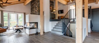Luxurious chalet with sauna, near the ski slope