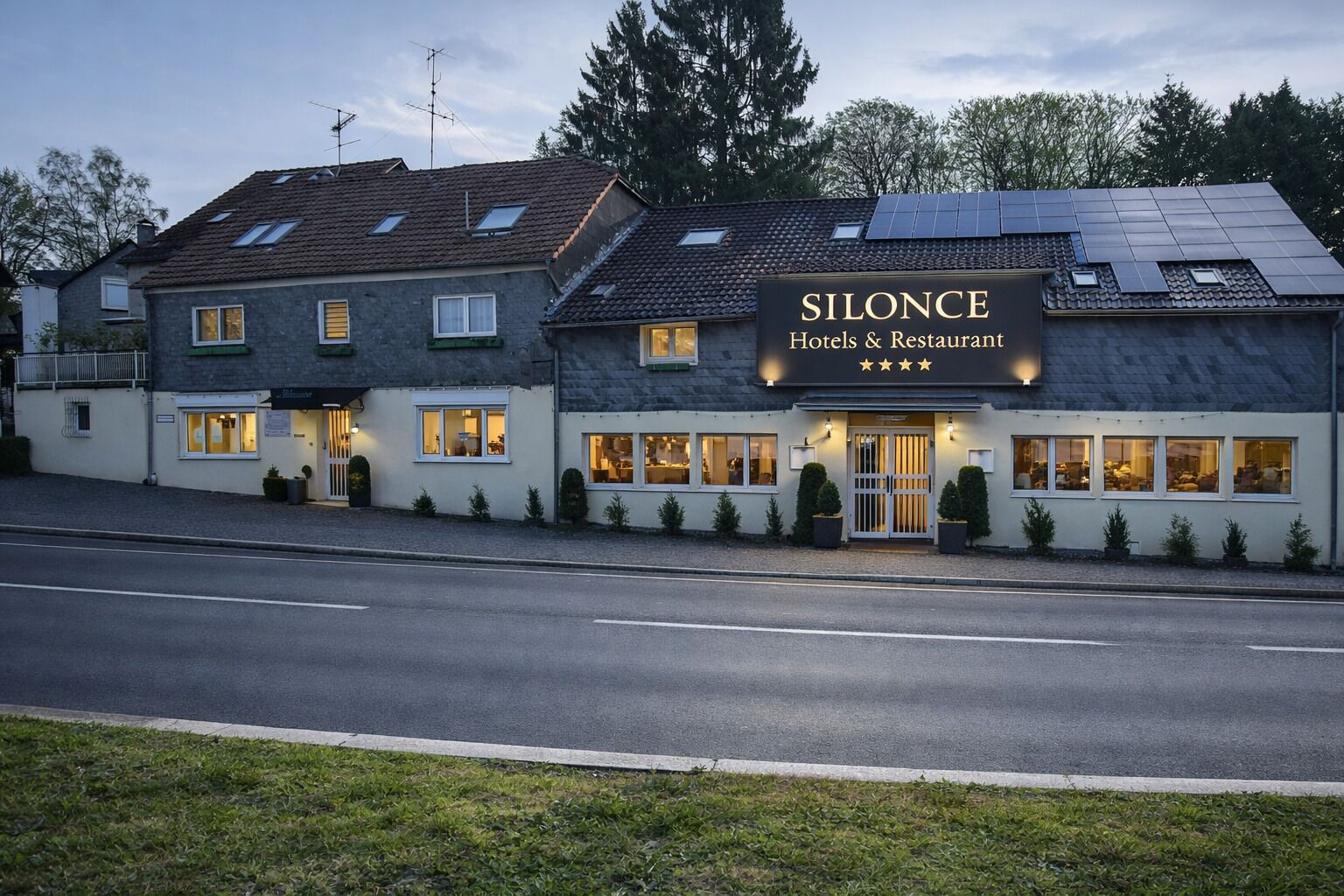 Fassade der Unterkunft