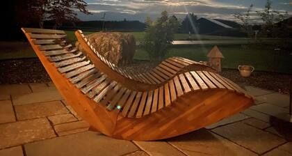 Cozy holiday chalet with top facilities - Hausen on the ground floor - near Chiemsee