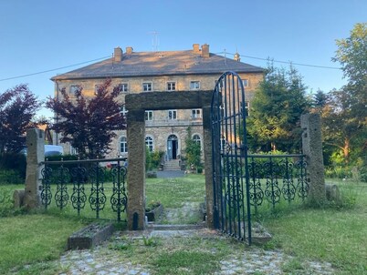 Living in a stately home from 1848 in the Fichtelgebirge