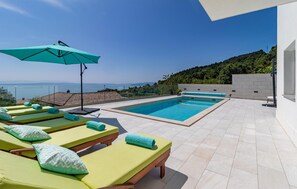 Outdoor pool - Nice home in Bregi with sauna (Bregi)