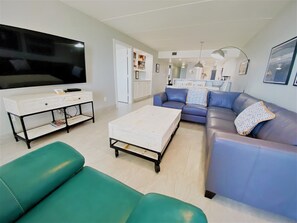 Condo, 2 Bedrooms | Living area | TV