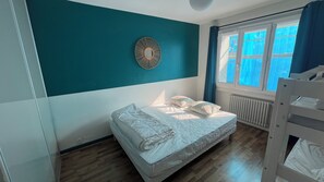 2 chambres, bureau, Wi-Fi gratuit