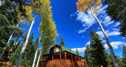 Charming 3bd/3ba Cabin <1mi to Duck Creek Village!