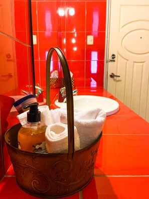 Deluxe-Einzelzimmer | Badezimmer