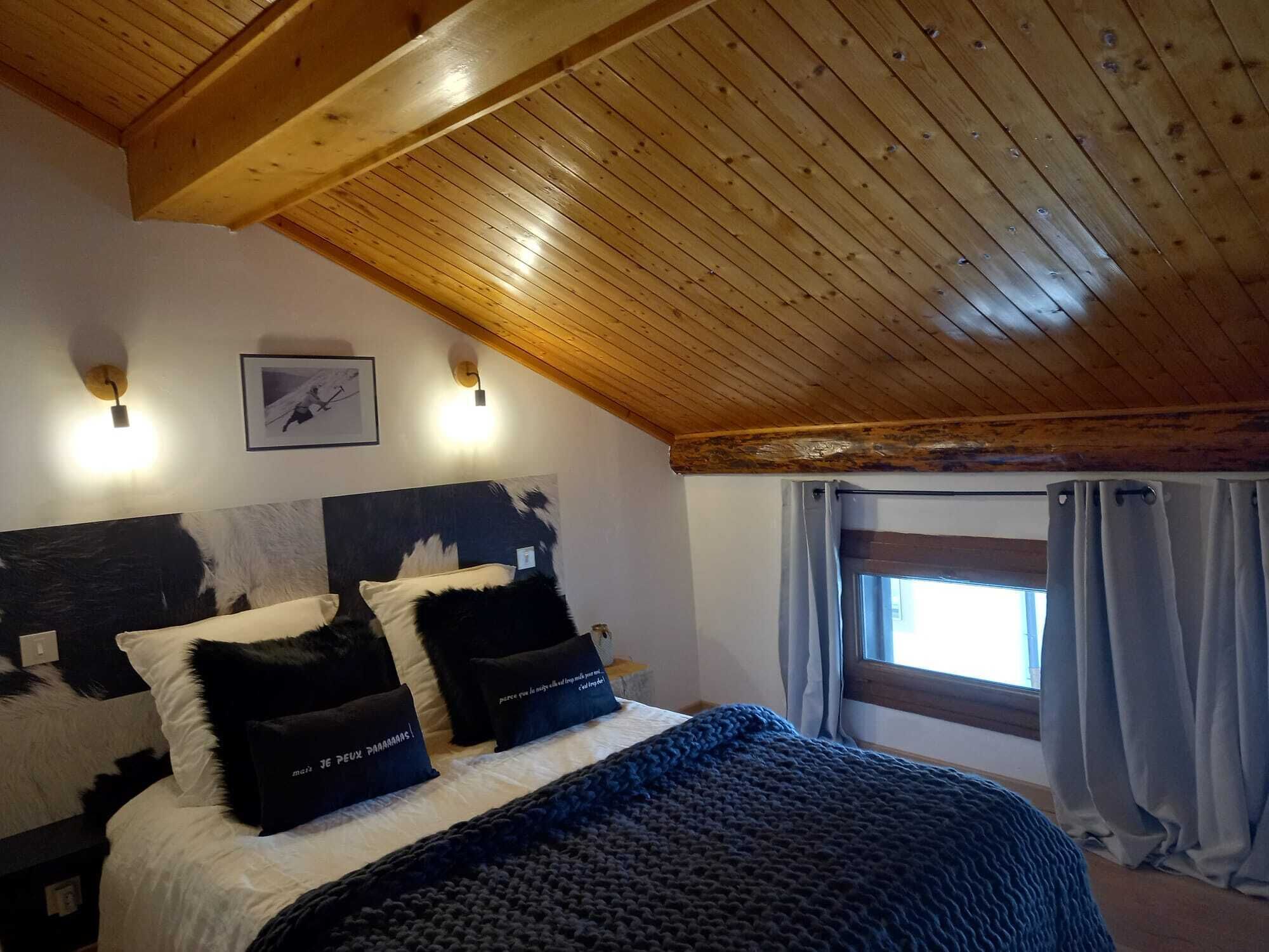 Chalet de caractère dans les alpes