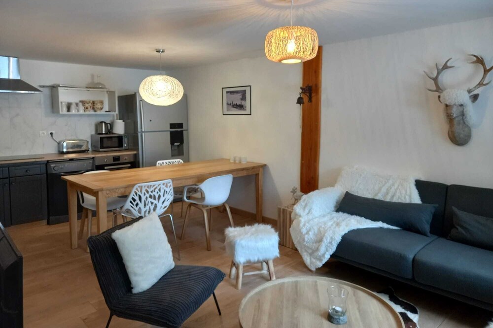 Chalet de caractère dans les alpes