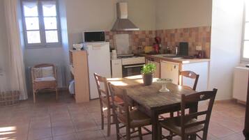 Réfrigérateur, micro-ondes, four, lave-vaisselle