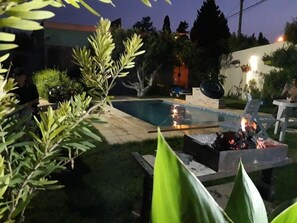Alberca al aire libre 