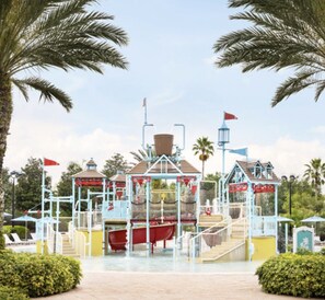 Kids splash pad