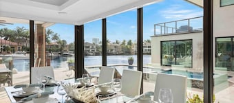 New Modern Mansion on Water w/ Dock/Billiards
