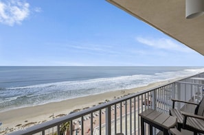 Panoramic Room | Balcony view - Beautiful Beachfront Resort Condo (Daytona Beach)